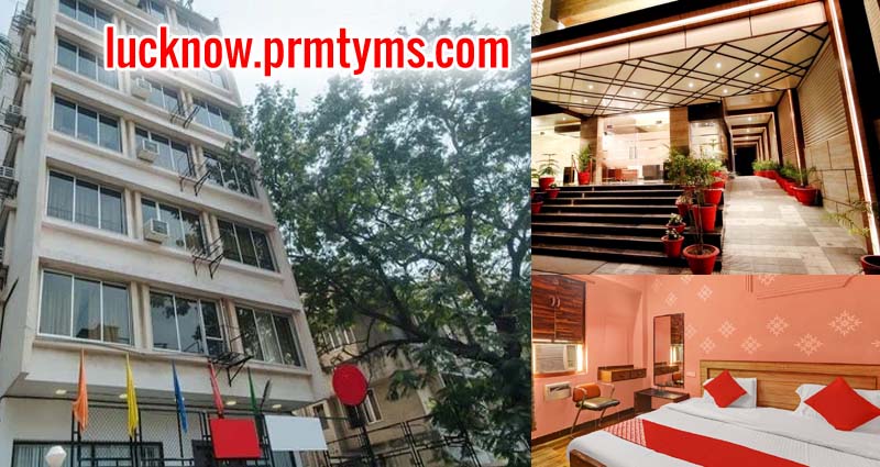 Affordable hotels in Alambagh Lucknow with modern rooms, comfortable interiors, and welcoming entrance.